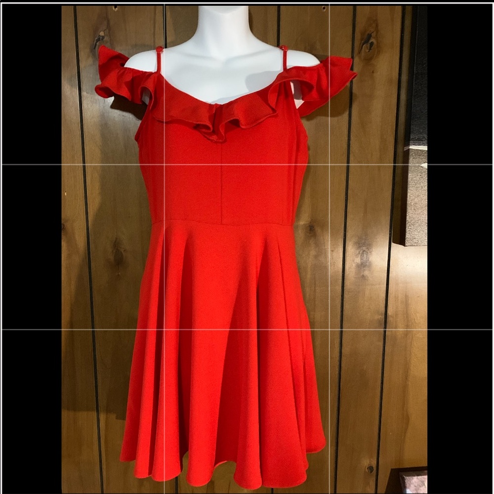 B. Darlin Red Dress. Sz: 11/12